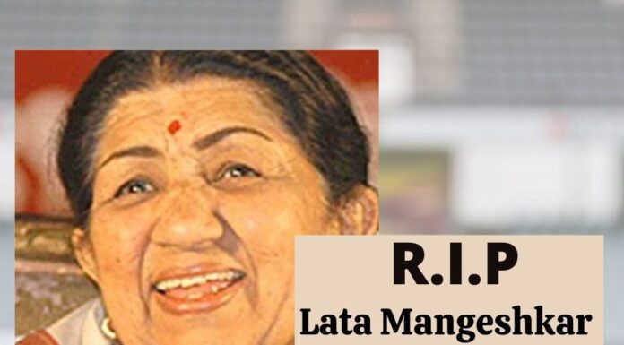 lata mangeshkar passes away